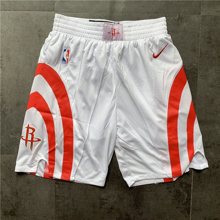 Men NBA Houston Rockets White Nike Shorts 0416->denver nuggets->NBA Jersey